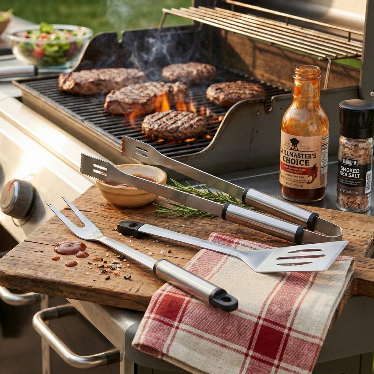 Kit Asador Acero