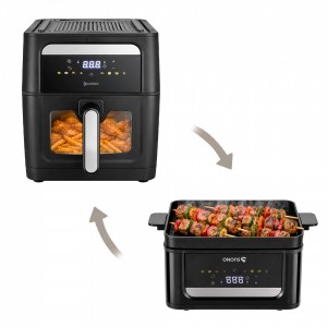 Air Fryer Digital Flip Grill Negro