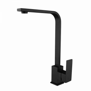 Grifería Monocomando Para Cocina Negro