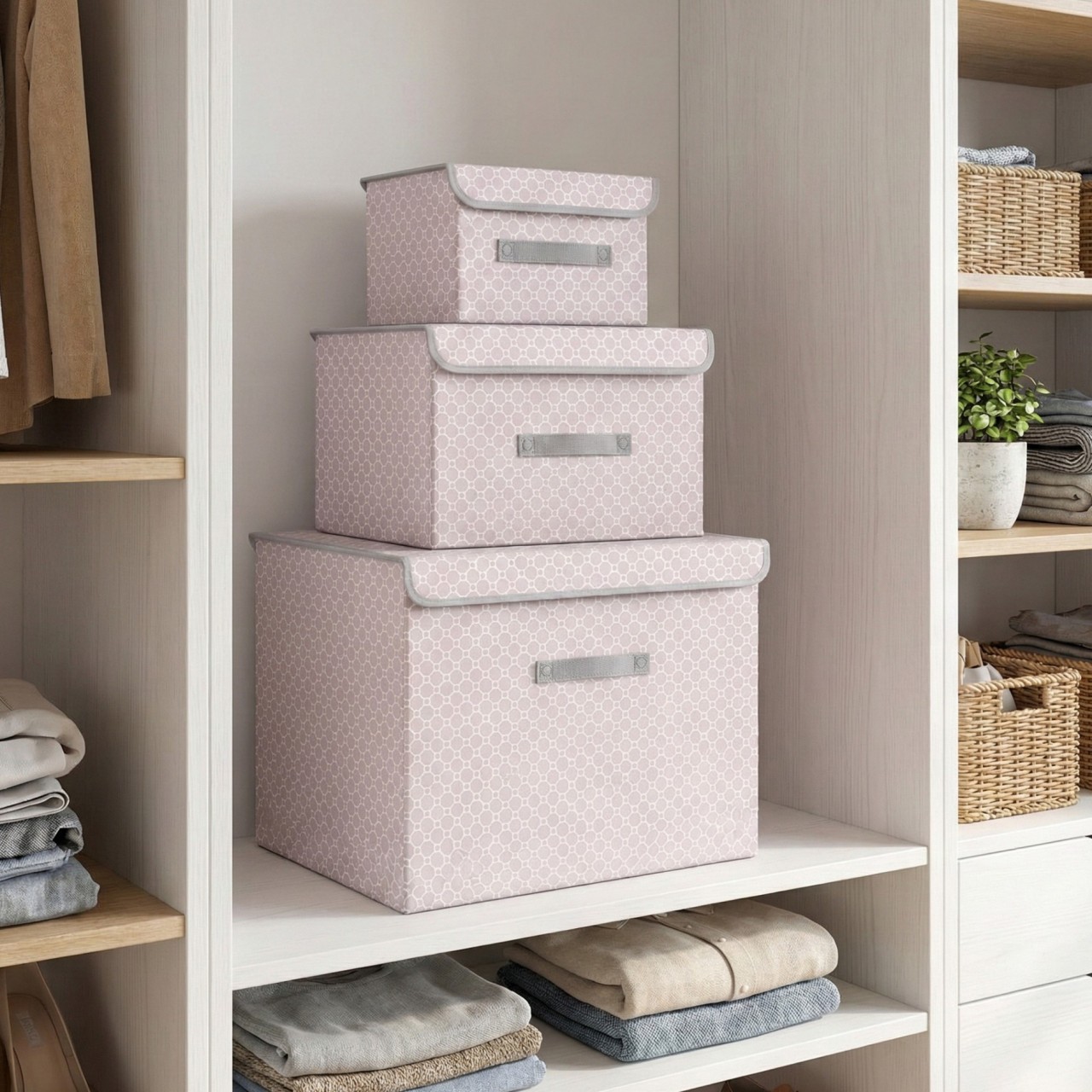 Set De Organizadores Multiuso Gris