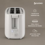 TOSTADORA PANINI 4 PANES 1400W BLANCO