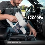 Aspiradora Vertical Inalámbrica Flexible Suono 2 En 1 Blanco