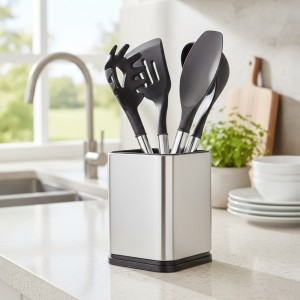 Escurridor Utensillos Plateado