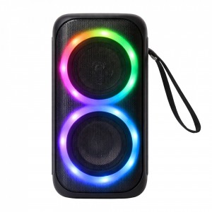Parlante Portacelular Con Luz Negro