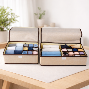 Organizador De Cajón Crema