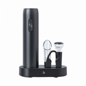 Abridor De Vino Eléctrico Negro