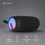 PARLANTE 1200mAh 12W NEGRO