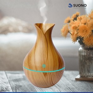 Humifidificador Jarrón Color Madera