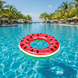 Inflable Salvavidas Sandia Rojo