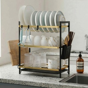 Secaplatos Escurridor Negro