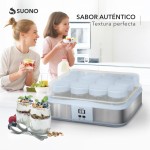 Yogurtera Eléctrica 12 Vasos Celeste