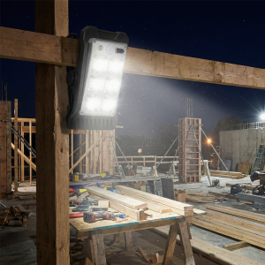 Lámpara Solar Led Negro