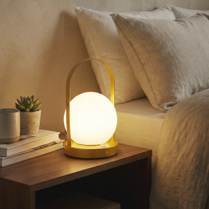 Lámpara Esfera Inalámbrica Dorado