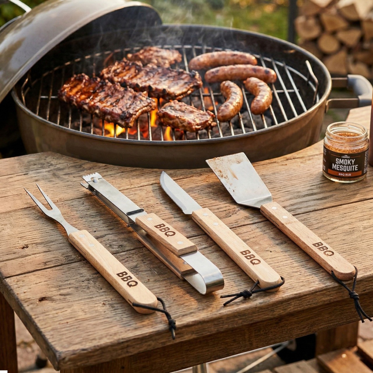 Kit Asador Acero