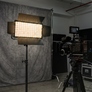 Reflector Recargable Negro