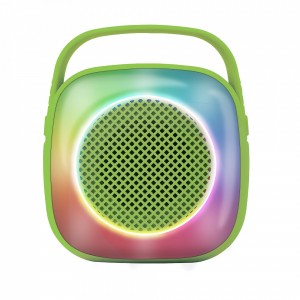 Parlante Portátil Rgb Verde