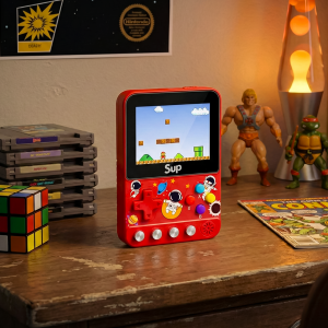 Consola Portátil Retro 400 Juegos Rojo