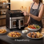 Air Fryer Digital Edge Acero