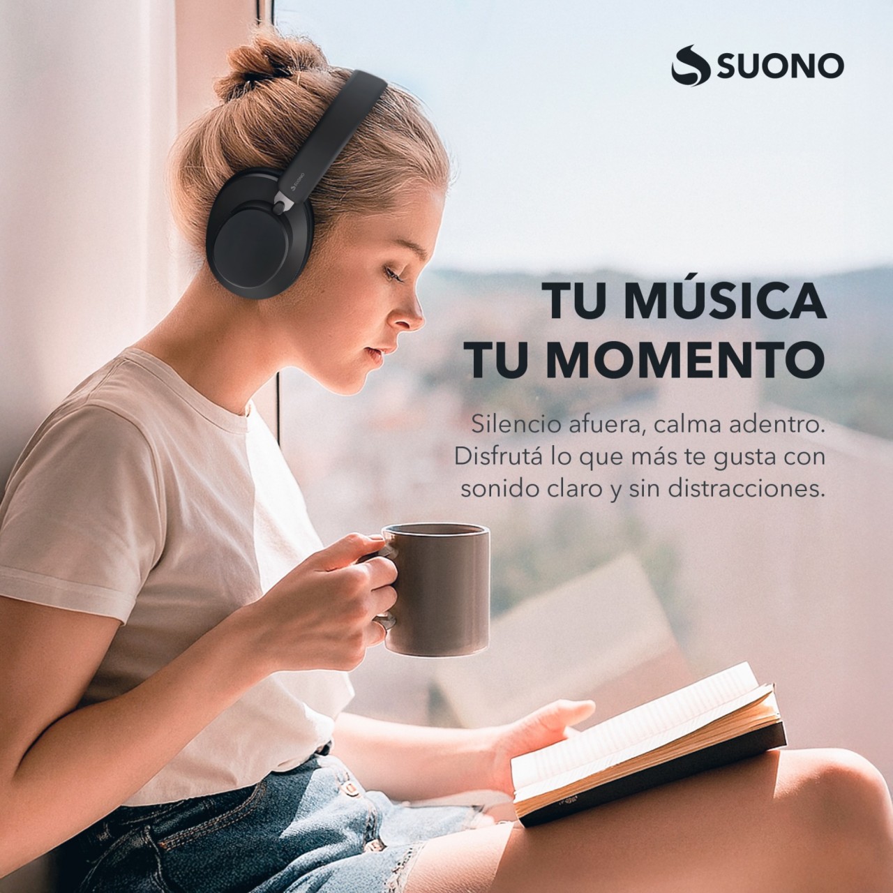 Auriculares Vincha Negro