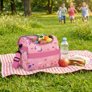 Lunchera Térmica Infantil 9L Rosa