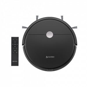 Aspiradora Robot Suono Trapeadora Negro