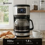 Cafetera Filtro Digital 1.8L ACERO