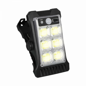 Lámpara Solar Led Negro