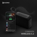 Parlante Suono 5.3 TWS IPX4 NEGRO