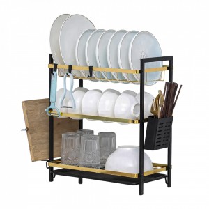 Secaplatos Escurridor Negro