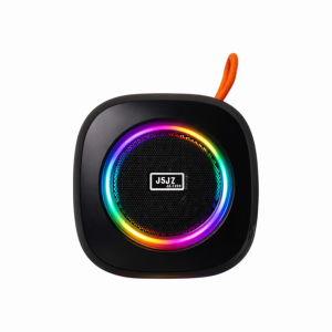 Parlante Portacelular Con Luz Negro