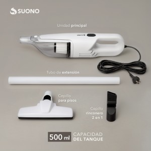 Aspiradora Vertical 2 en 1 BLANCO