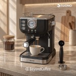 ESPRESSO COFFEE MAKER VINTAGE NEGRO