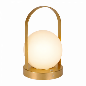 Lámpara Esfera Inalámbrica Dorado