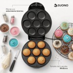 Maquina Para Cupcake 1000W Negro