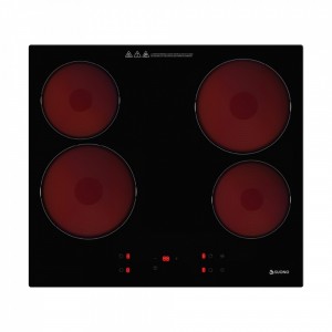 Anafe 4 Hornallas Infra Negro