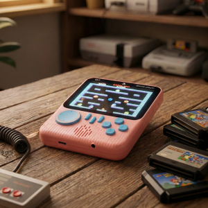 Consola Gamepad Rosa