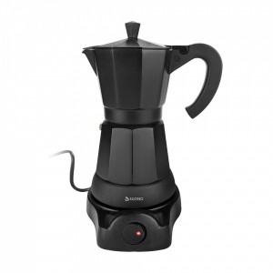 Cafetera Eléctrica Italiana Suono Negro