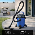 Aspiradora De Tacho 10L 600W Azul
