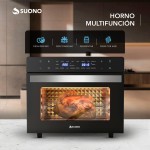 Horno Air Fryer Suono 45L Digital Negro