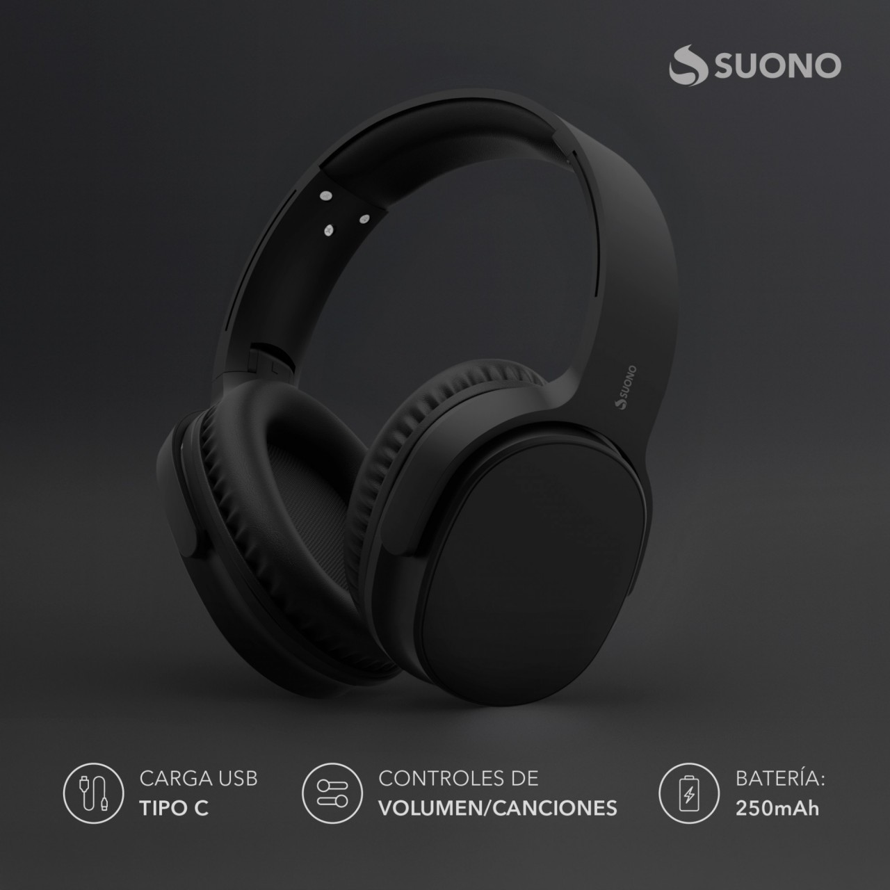 Auriculares Inalámbricos Negro