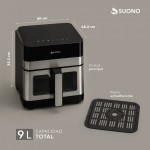 Air Fryer Digital Edge Acero