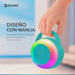 Parlante Inalámbrico Celeste