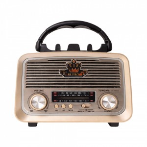 Radio Retro Marrón