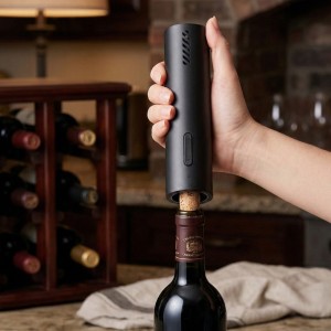 Abridor De Vinos Negro