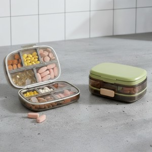 Organizador De Pastillas Verde