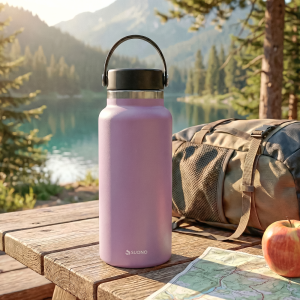 Botella De Acero 500Ml Rosa