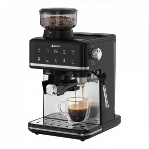 Cafetera Espresso Atelier Quot Con Molinillo Acero