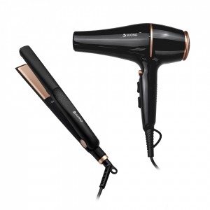 Combo Suono Planchita + Secador 1800W Negro