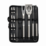 Kit Parrillero Acero 11 Piezas Acero
