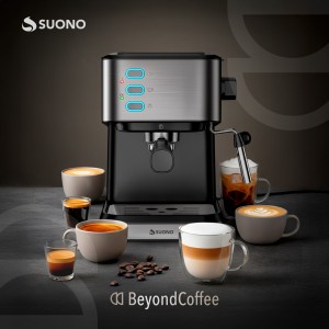 Cafetera Espresso Suono 20 Bar Con Vaporizador Acero